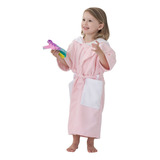 Toalha Roupão Infantil Bebe Criança Piscina Capuz Bichinho