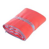 Toalha Secagem Rápida Microfibra Natação Piscina 80x130cm Cor Laranja Liso