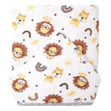 Toalha Soft C capuz Bublim 100 Algodão 70cm X 70cm Estampas Cor Marrom Amarelado