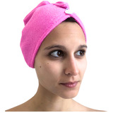 Toalha Turbante Touca De Secar Cabelo Turbante Antialérgico