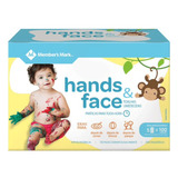 Toalhas Lenços Umedecidas Hands Face Member s Pack C 100