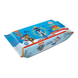 Toalhas Umedecidas Patrulha Canina Azul 100 Unidades Topz Baby