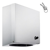 Toalheiro Dispenser Inox Quadra 500 Folhas Papel 2 Dobras