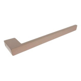 Toalheiro Rosto De Parede Guriri 25cm Aço Inox Corten