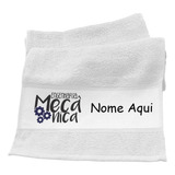 Toalhinha Personalizada Kit 10un Com Nome Lembrancinha