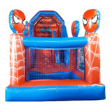 Tobogã Brinquedo Inflável C Piscina Homem aranha Com Motor