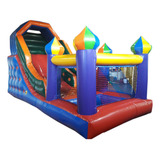 Tobogã Premium C Piscina Inflável C Motor 7m X 2 8m X 4 2m