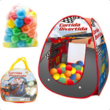 Toca Barraca Infantil Divertida Dobra 25 Bolinhas Colorida