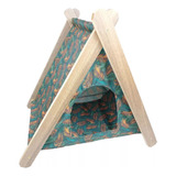 Toca Cama Caminha Casinha Cabana Cães Gatos Pet C Colchão