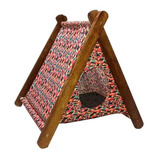 Toca Cama Caminha Casinha Cabana Cães Gatos Pet C Colchão