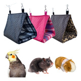 Toca Caminha Rede Suspensa Pet Calopsita Hamster Porquinho