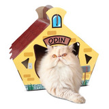 Toca Casinha De Papelao Para Gatos Catmypet Cat House