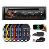 Toca Cd Pioneer Deh-s4280bt Bluetooth + Controle 500 Metros