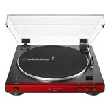 Toca Disco Audio technica Automático Bluetooth At lp60bt rd