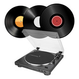 Toca Disco Vinil Lp Audio technica At lp60x bk Preto Bivolt