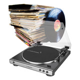 Toca Disco Vinil Lp Audio technica At lp60x gm Prata Bivolt