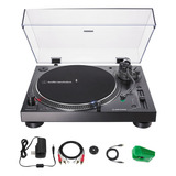 Toca Discos Audio Technica At Lp120x Bluetooth Usb Preto