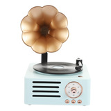 Toca discos Bluetooth 5 0 Classic Toca discos Azul