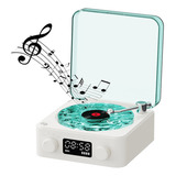 Toca discos De Vinil Gravador Bluetooth Sem Fio Estéreo