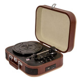 Toca discos Vinil Retrô Hills Marrom 48 400 Classic