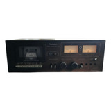 Toca Fitas K7 Technics Stereo Cassette Deck Mod 614 Funciona
