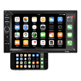 Toca Radio Carro Mp3 Pen Automotivo Usb Sd Bt Com Controle