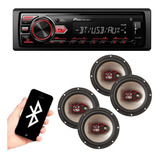 Toca Rádio Mp3 Player Bluetooth Automotivo