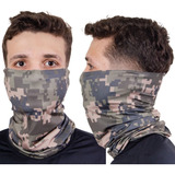 Toca Touca Balaclava Bandana Buff Camuflada Proteção Uv 50 