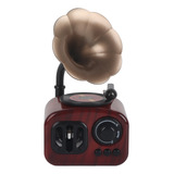 Tocador De Discos Retrô Gramophone Classic Toca discos Esté