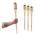 Tocha Bambu Lamparina 60cm Kit 4 Tochas De Mão Resistentes