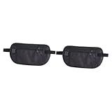 Toddmomy 2 Unidades Bolsa De Ombro No Peito Cinto De Corrida Suporte Veicular Para Celular Suporte De Celular Bolso Para Celular Cinto De Dinheiro A Pé Pochete Kits Viagem