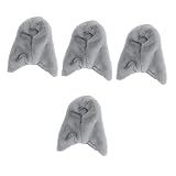 Toddmomy 4 Pcs Cobertor De Papagaio Roupa De Cama Papagaio Cama De Passarinho Para Gaiola Cobertor De Calopsita Cobertor De Gaiola De Pássaro Cauda Longa Ninho De Pássaro Pelúcia