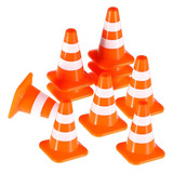 Toddmomy Mini Cones De Trânsito 10 Pcs Cones De Estrada Em