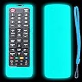 TOKERSE Capa De Silicone Brilhante Com Alça Para Controle Remoto Samsung Smart TV Capa De Silicone Para Samsung TV BN59 01301A BN59 01315A BN59 01199F Capa De Substituição Para Controle Remoto