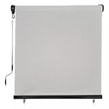 Toldo Cortina Em Tela Solar Screen 3 Cinza Completo Para Instalação 2 70m X 2 70m 