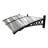 Toldo Em Policarbonato 1 20 X 0 50m Linha Pop Chumbo Janelas