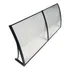Toldo Lufiara Toldo Em Policarbonato Modular   Preto translucido