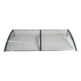 Toldo Lufiara Toldo Policarbonato Modular   Cinza Translúcido
