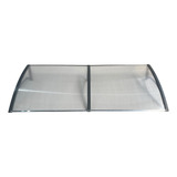 Toldo Policarbonato 1 20m X 50cm Porta Janela Completo