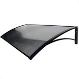 Toldo Policarbonato 80x50 Cm Cobertura Porta E Janela