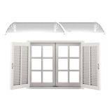 Toldo Policarbonato Alveolar Win Home 2 Metros X 1m Branco