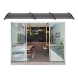 Toldo Policarbonato Alveolar Win Home 4 5 Metros X 1m Fumê