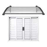 Toldo Policarbonato Alveolar Win Home 80cm X 62cm Cristal