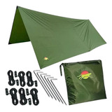 Toldo Tenda Lona Barraca Rede 3m Prova Água Amazon Camp