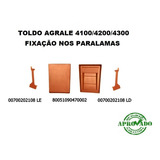 Toldo Trator 4100 Agrale Fixação No Paralama