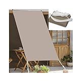 Toldos Para Pátio Protetor Solar Retangular À Prova D água Cortina Externa Com Ilhós Ideal Para Quintais Pátios Pátios Jardins Eventos Ao Ar Livre E Instalações Color Beige Size 2 5X3M 
