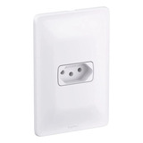Tomada 2p t 10a Branca Completa Zeffia Pial Legrand 680110 Cor Branco