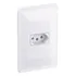 Tomada 2p t 20a Branca Completa Zeffia Pial Legrand 680120 Cor Branco