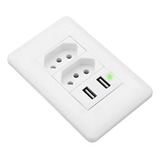 Tomada 2usb De Parede