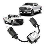 Tomada Adaptador Chicote Reboque Dodge Ram Padrão Eua Brasil